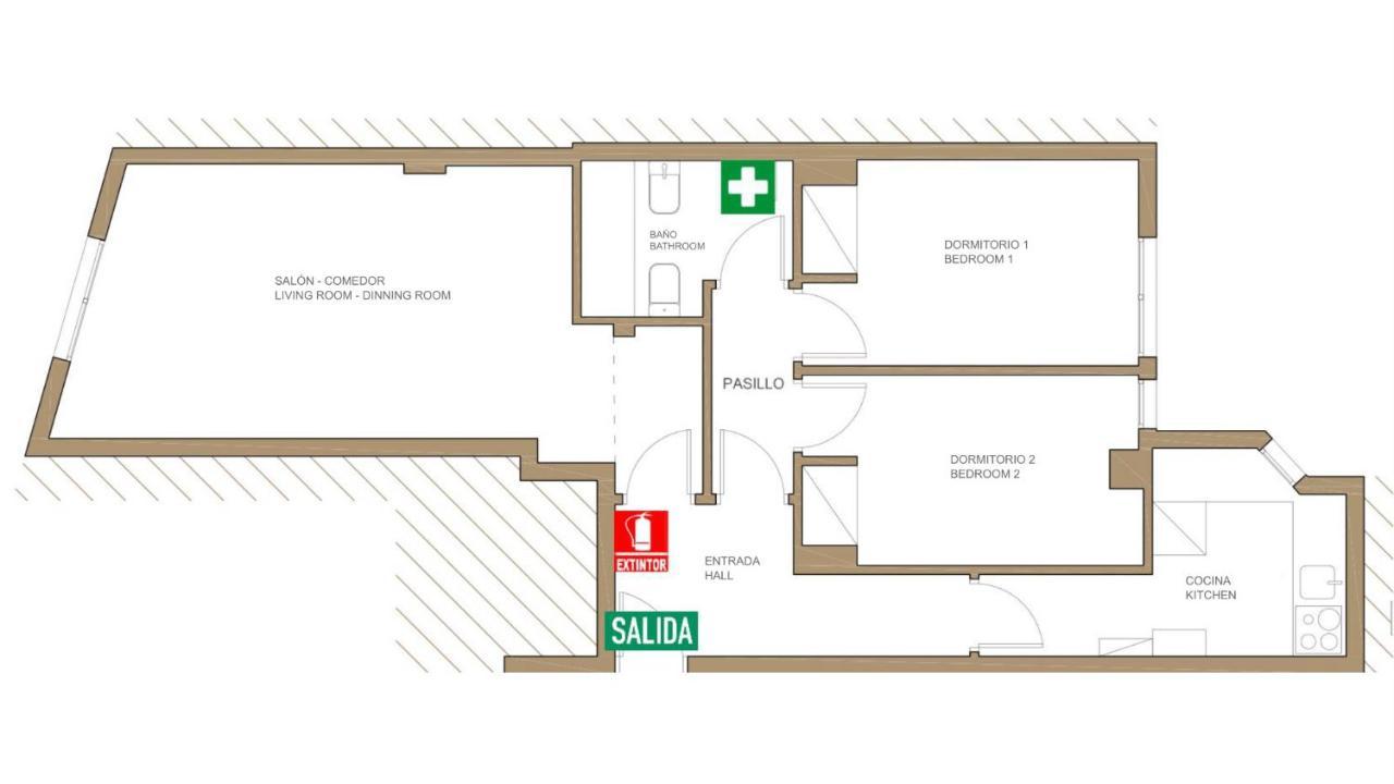 Central And Modern- 2 Bedrooms 1 Bathroom - Mintystay- Sol Madrid Buitenkant foto